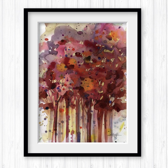 Original Tree painting by Kathy Morton Stanion - Song Of The Trees 1 - Picture 2 of 9